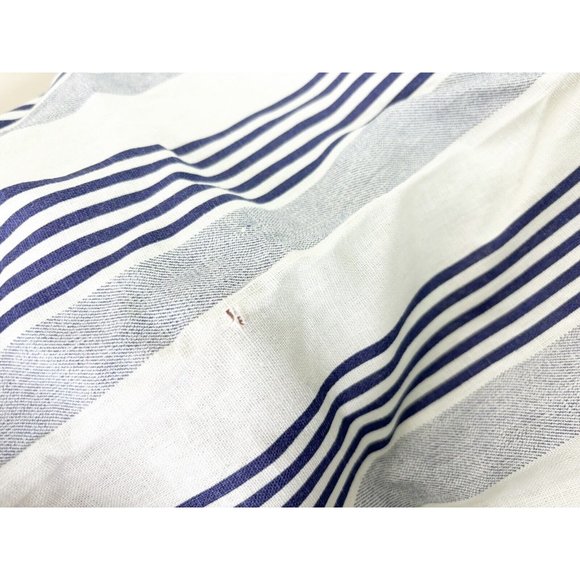 C EST 1946 Sz 18/20 Striped Wide Leg Belted Pants Linen/Rayon Blue White NWT - Picture 3 of 10